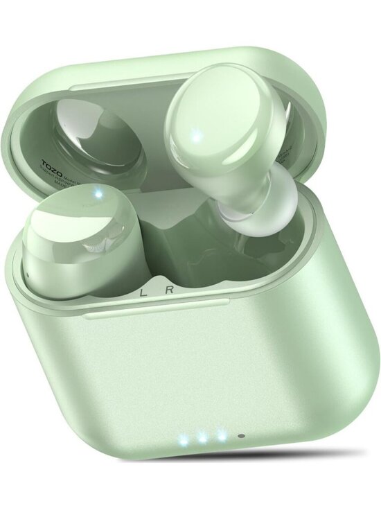 Other - Wireless Green Stereo Sound 50 Hours Playtime Waterproof Bluetooth 5.3 Earbud